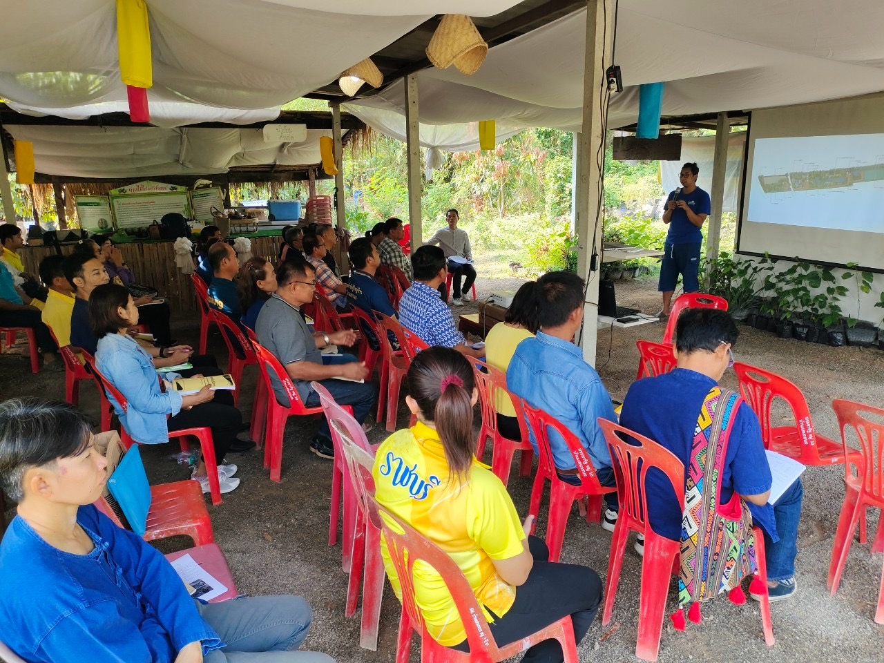 📣 พช.ราชบุรี จัดโครงการประชุมเชิงปฏิบัติการสนับสนุนการขับเคลื่อนเครือข่ายศูนย์เรียนรู้การพัฒนาคุณภาพชีวิตตามหลักทฤษฎีใหม่ ประยุกต์สู่ “โคก หนอง นา” ระดับจังหวัด