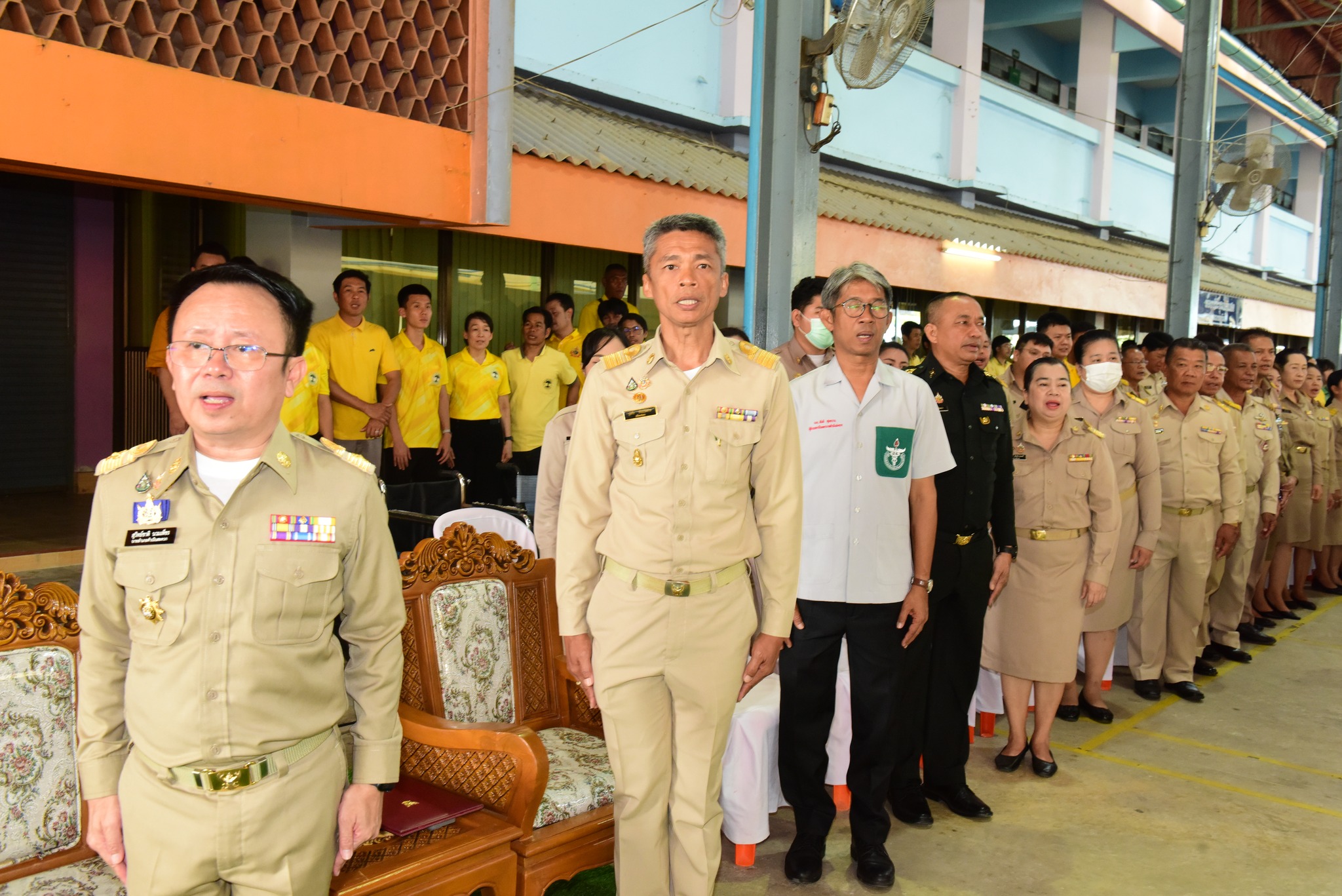 📣 พช.ราชบุรี ร่วมกิจกรรมปกป้องและเชิดชูสถาบันพระมหากษัตริย์ พร้อมออกหน่วยบริการของส่วนราชการในจังหวัดออกบริการประชาชนพื้นที่อำเภอดำเนินสะดวก