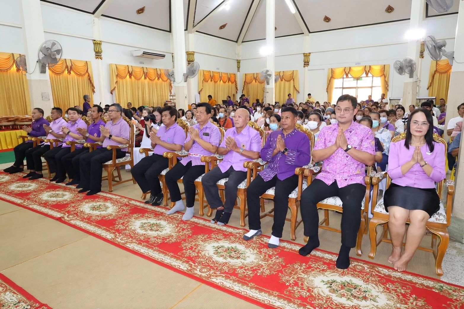 🎯พช.ราชบุรี ร่วมพิธีบรรพชาสามเณร เฉลิมพระเกียรติสมเด็จพระกนิษฐาธิราชเจ้า กรมสมเด็จพระเทพรัตนราชสุดาฯ สยามบรมราชกุมารี เนื่องในโอกาสทรงเจริญพระชนมายุ 70 พรรษา 5 เมษายน 2568