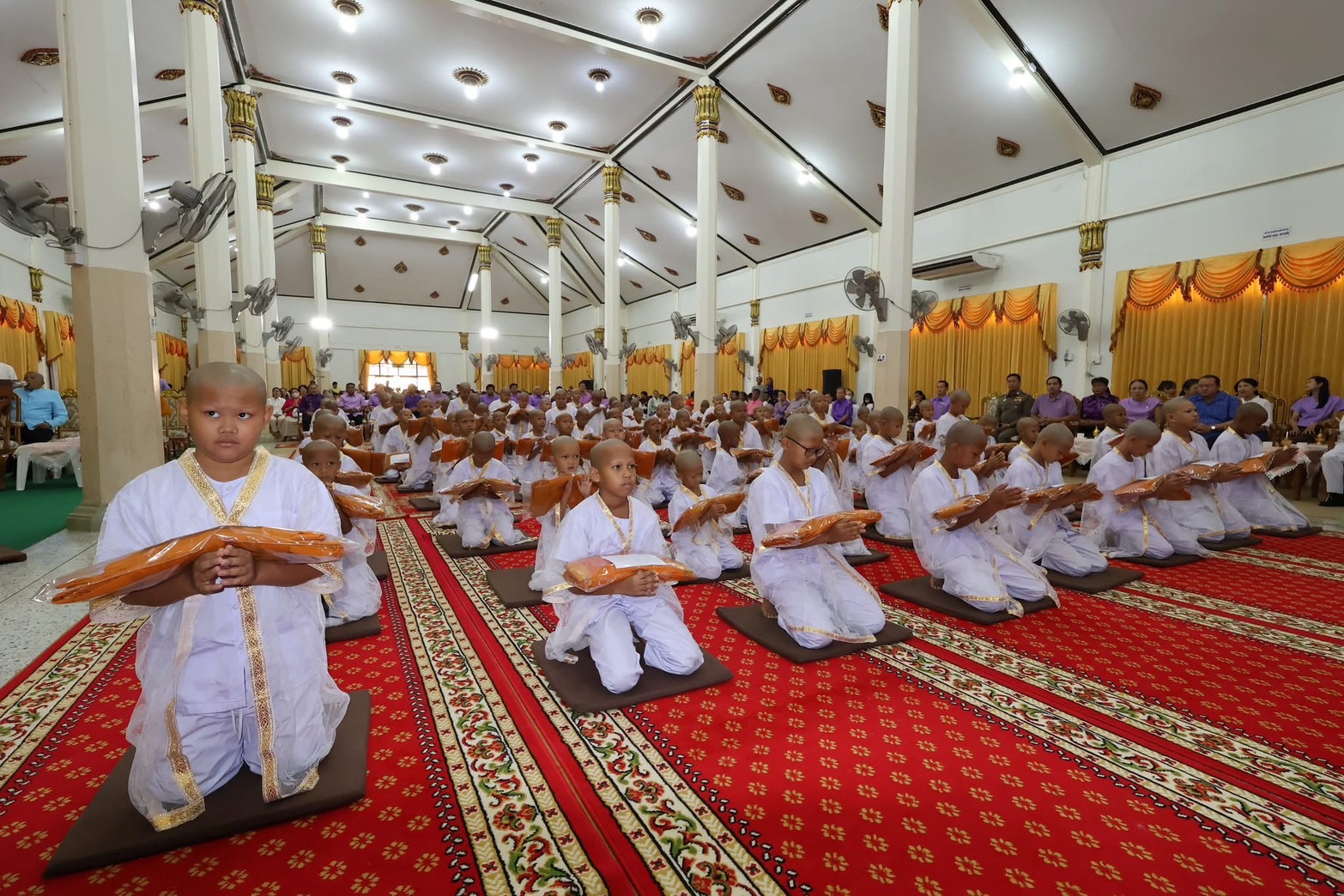 🎯พช.ราชบุรี ร่วมพิธีบรรพชาสามเณร เฉลิมพระเกียรติสมเด็จพระกนิษฐาธิราชเจ้า กรมสมเด็จพระเทพรัตนราชสุดาฯ สยามบรมราชกุมารี เนื่องในโอกาสทรงเจริญพระชนมายุ 70 พรรษา 5 เมษายน 2568