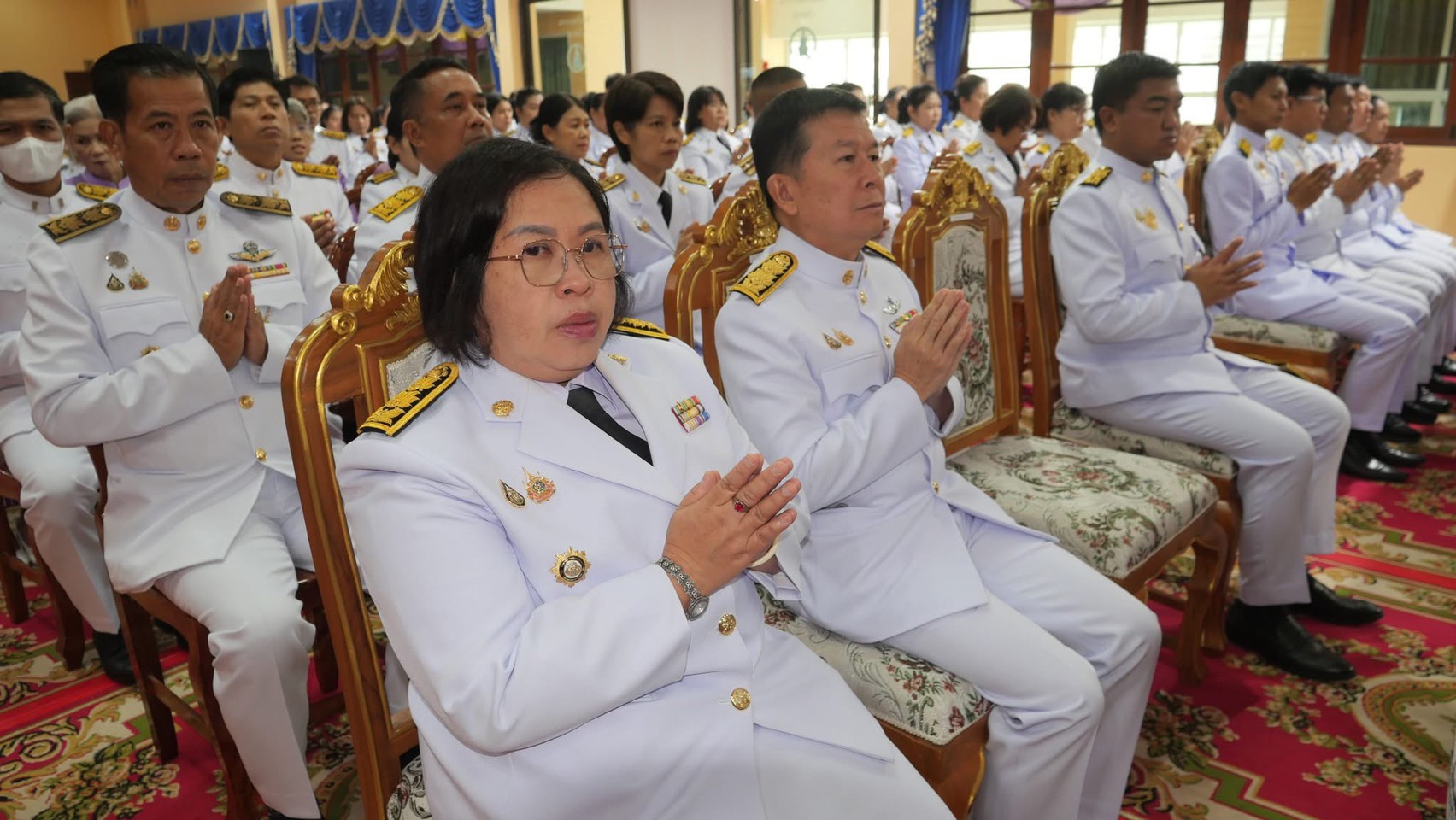 🎯พช.ราชบุรี ร่วมพิธีเจริญพระพุทธมนต์ เฉลิมพระเกียรติสมเด็จพระกนิษฐาธิราชเจ้า กรมสมเด็จพระเทพรัตนราชสุดาฯ สยามบรมราชกุมารี เนื่องในโอกาสวันคล้ายวันพระราชสมภพ 2 เมษายน 2568