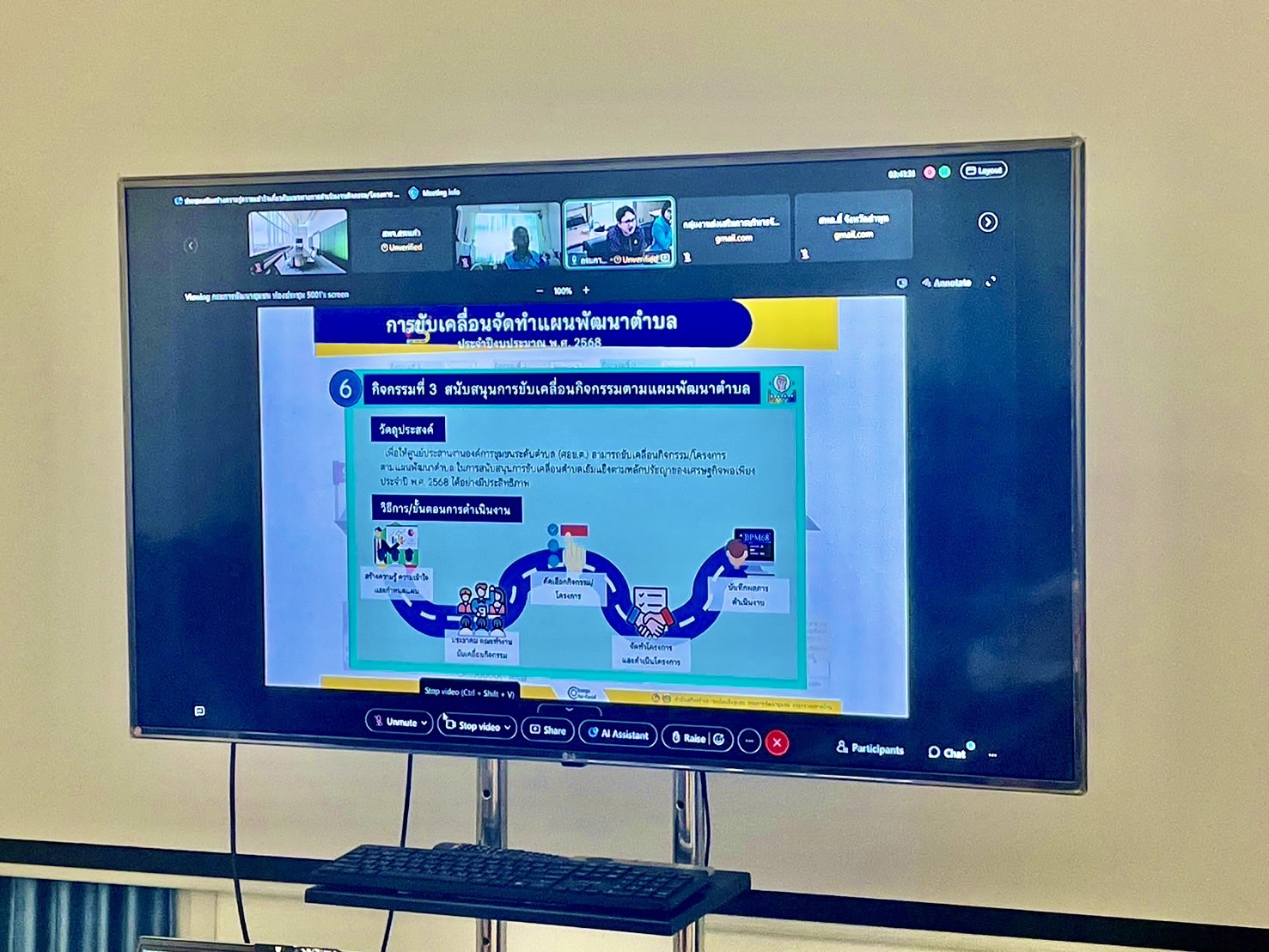 📣 พช.ราชบุรี ร่วมประชุมการดำเนินโครงการเพิ่มประสิทธิภาพการสร้างการรับรู้และขยายช่องทางการตลาดแก่ผลิตภัณฑ์ชุมชน (OTOP) อย่างยั่งยืน “พลิกโฉม OTOP ไทยสู่โลกออนไลน์และ Modern Trade ผ่านระบบอิเล็กทรอนิกส์ (Cisco Webex Meeting)