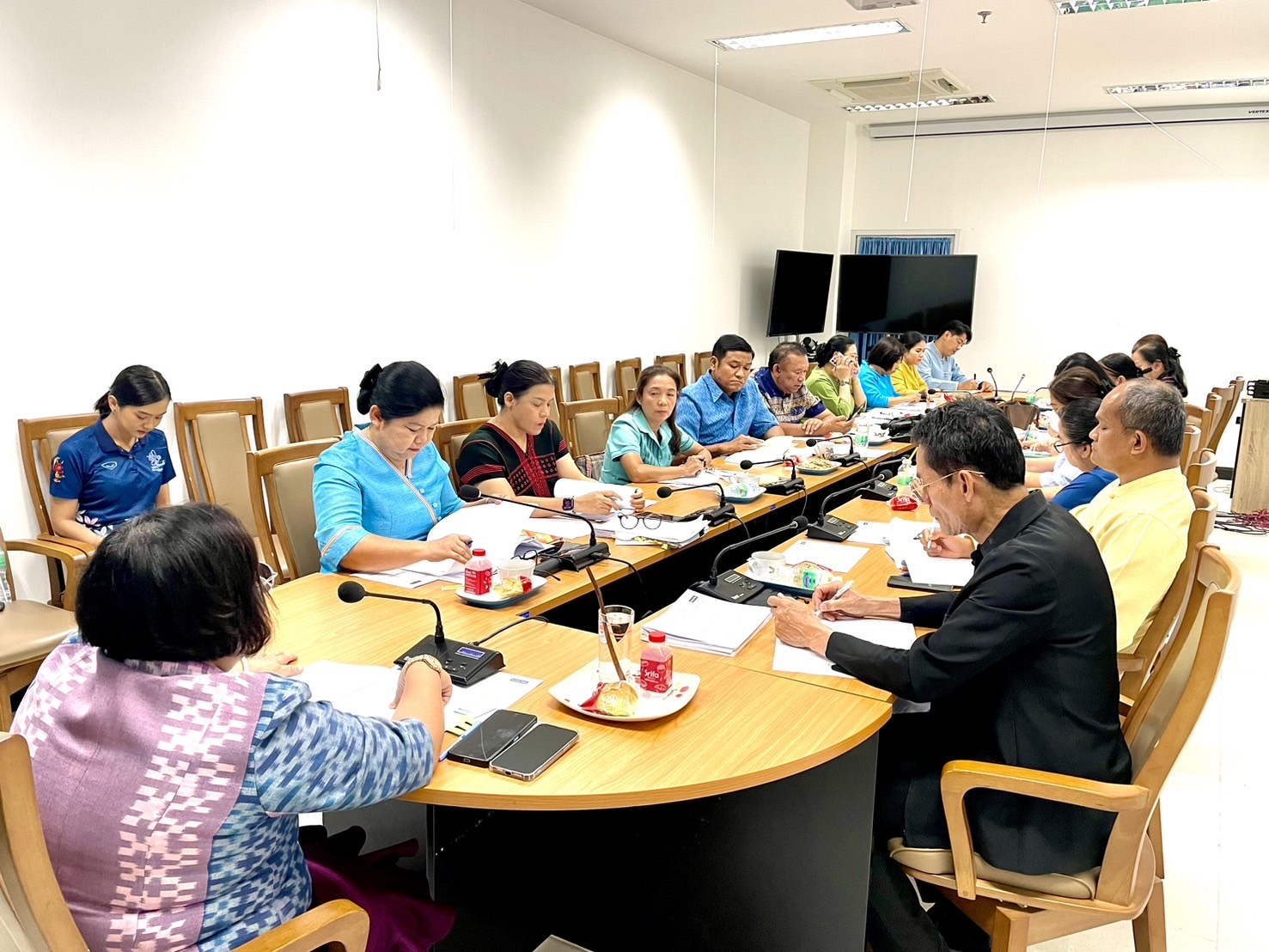 📣 พช.ราชบุรี จัดประชุมสำนักงานพัฒนาชุมชนจังหวัดราชบุรี ครั้งที่ 6 ประจำปีงบประมาณ พ.ศ. 2568