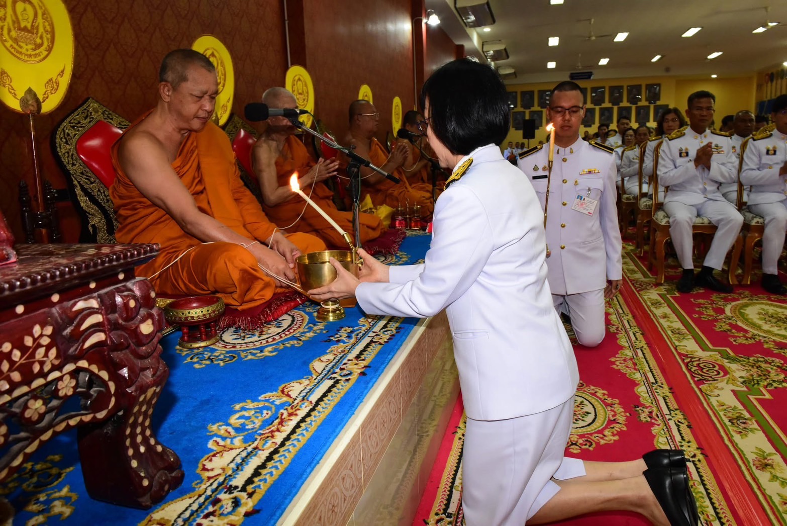📣 พช.ราชบุรี ร่วมพิธีเจริญพระพุทธมนต์เฉลิมพระเกียรติ สมเด็จพระเจ้าลูกยาเธอ เจ้าฟ้าทีปังกรรัศมีโชติ มหาวชิโรตตมางกูร สิริวิบูลยราชกุมาร เนื่องในโอกาสวันคล้ายวันประสูติ