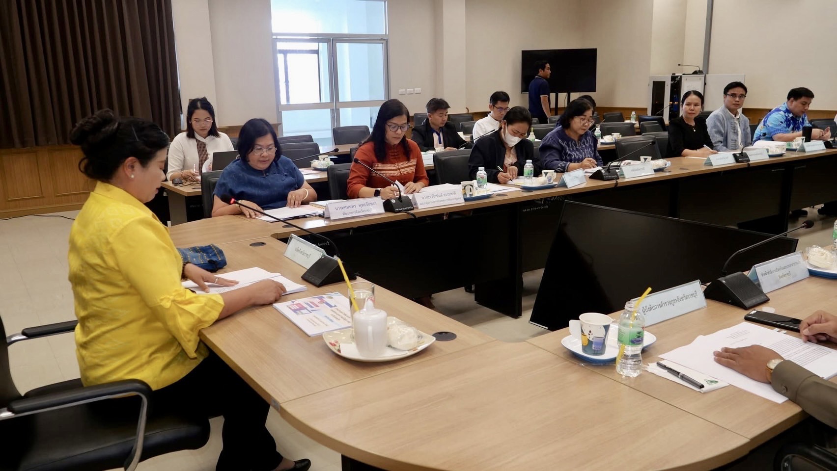 📣 พช. ราชบุรี จัดประชุมนำเสนอผลการจัดเก็บและรับรองคุณภาพข้อมูลความจำเป็นพื้นฐาน (จปฐ.) ระดับจังหวัด ประจำปี 2568