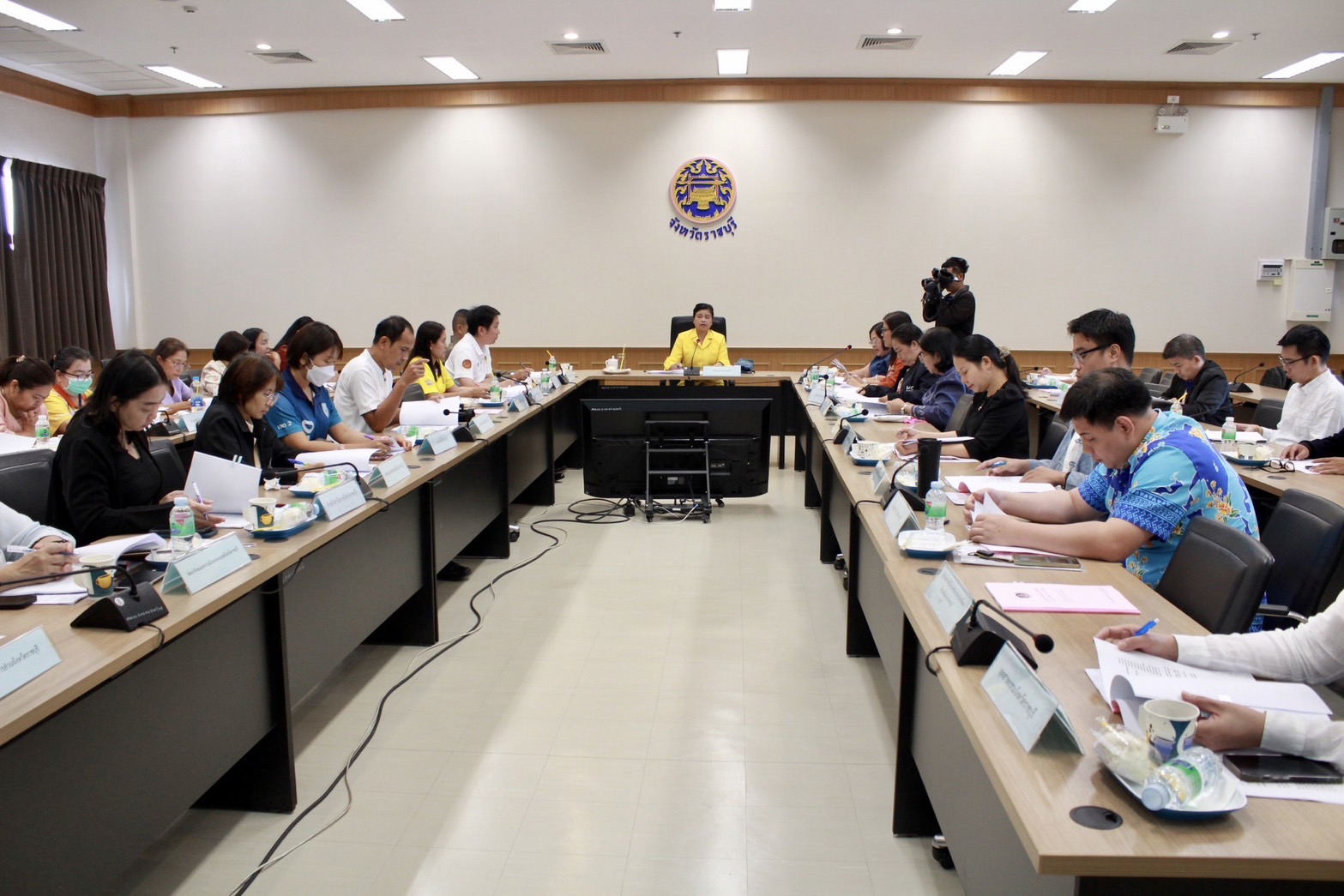 📣 พช. ราชบุรี จัดประชุมนำเสนอผลการจัดเก็บและรับรองคุณภาพข้อมูลความจำเป็นพื้นฐาน (จปฐ.) ระดับจังหวัด ประจำปี 2568