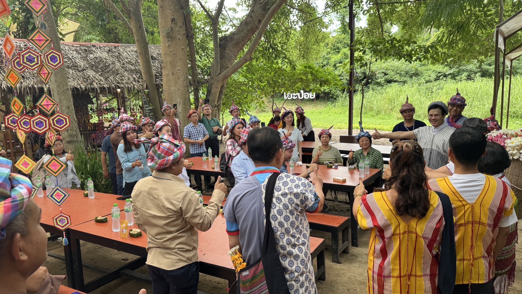 📣 พช.ราชบุรี ให้การต้อนรับคณะผู้แทนประเทศสมาชิกกรอบความร่วมมือแม่โขง-ล้านช้าง (กำพูชา/จีน/ลาว/เมียนมา/เวียดนาม/ไทย) ลงพื้นที่ศึกษาดูงาน