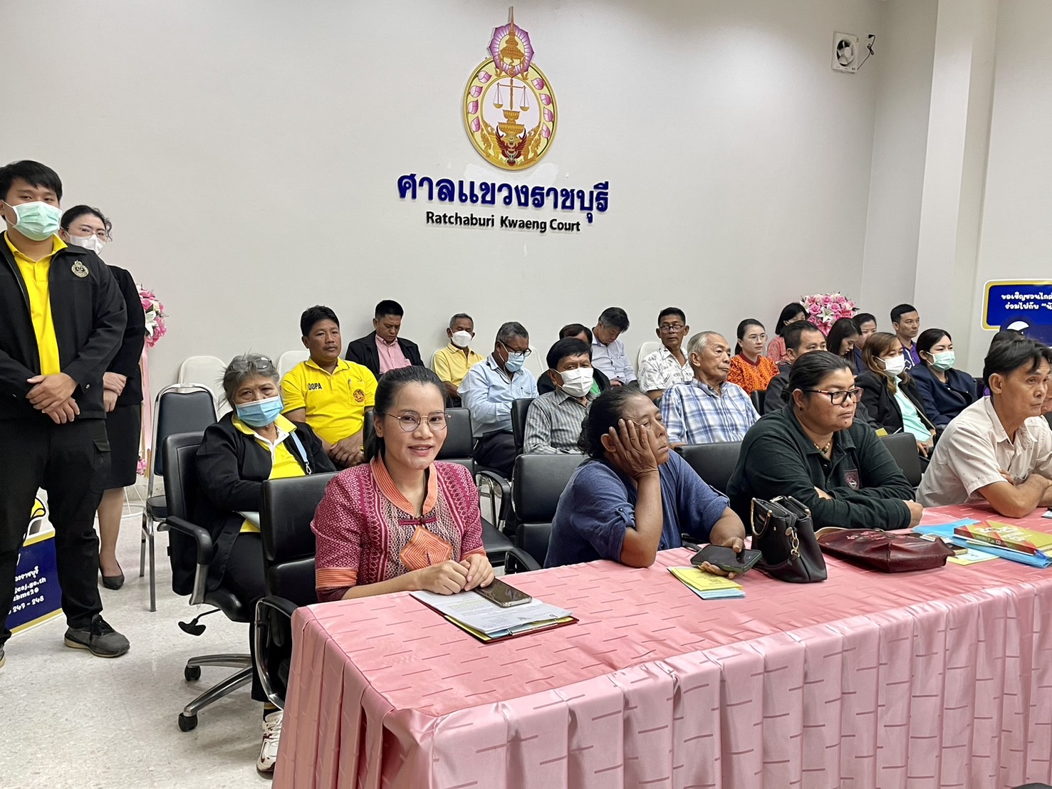 📣 พช.ราชบุรี ร่วมกับศาลแขวงราชบุรี จัดโครงการ “ร่วมใจไกล่เกลี่ย  2025”