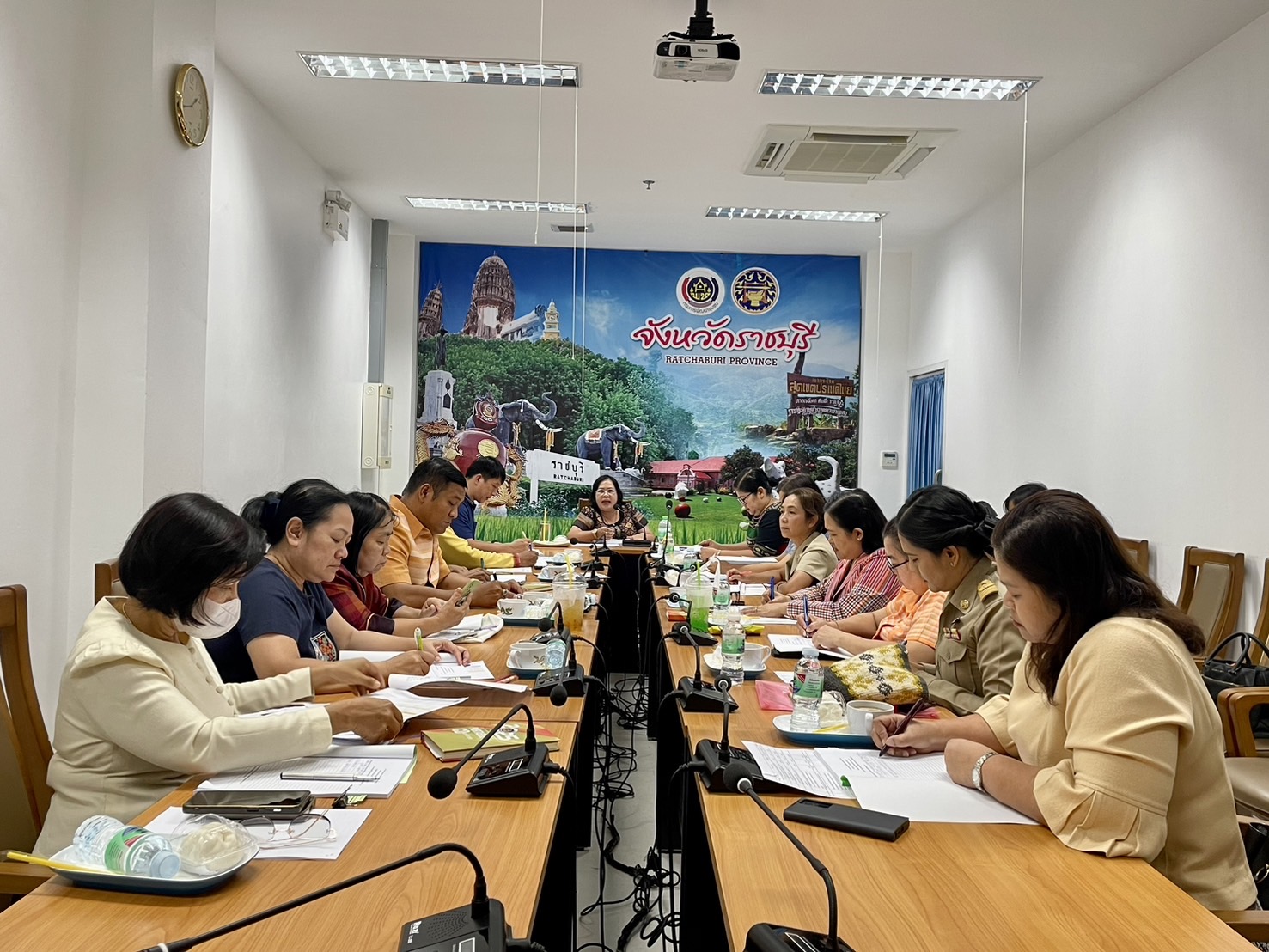 📣 พช.ราชบุรี จัดประชุมสำนักงานพัฒนาชุมชนจังหวัดราชบุรี ครั้งที่ 7 ประจำปีงบประมาณ พ.ศ. 2568