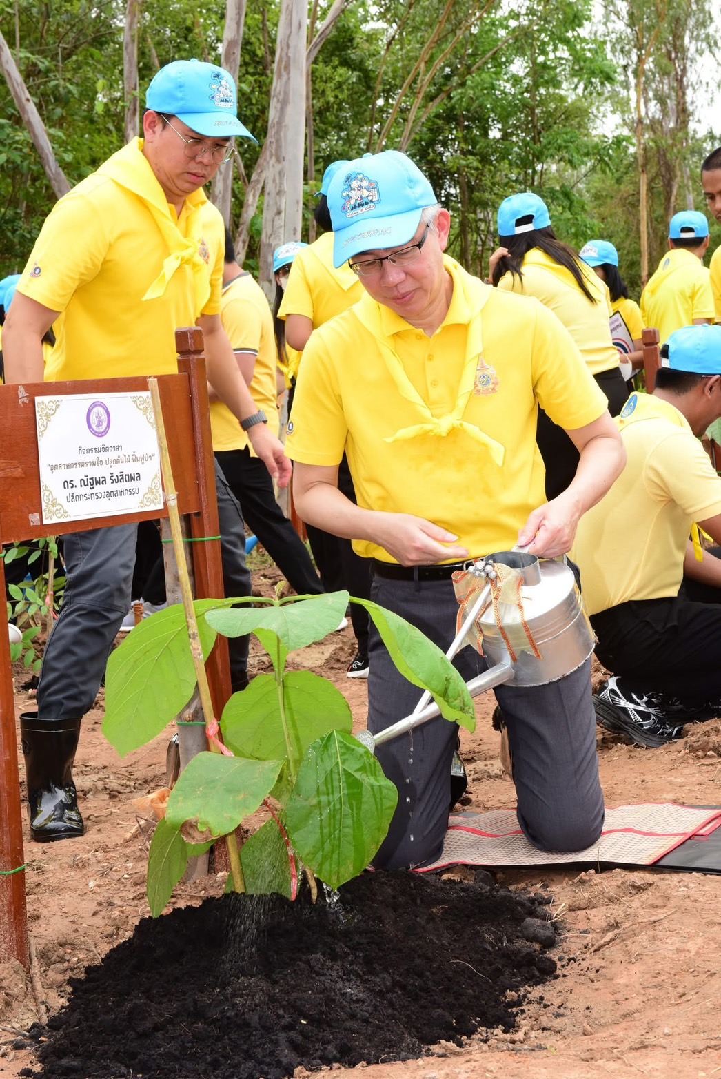 📣 พช. ราชบุรี เข้าร่วมกิจกรรมจิตอาสา “อุตสาหกรรมรวมใจ ปลูกต้นไม้ ฟื้นฟูป่า”