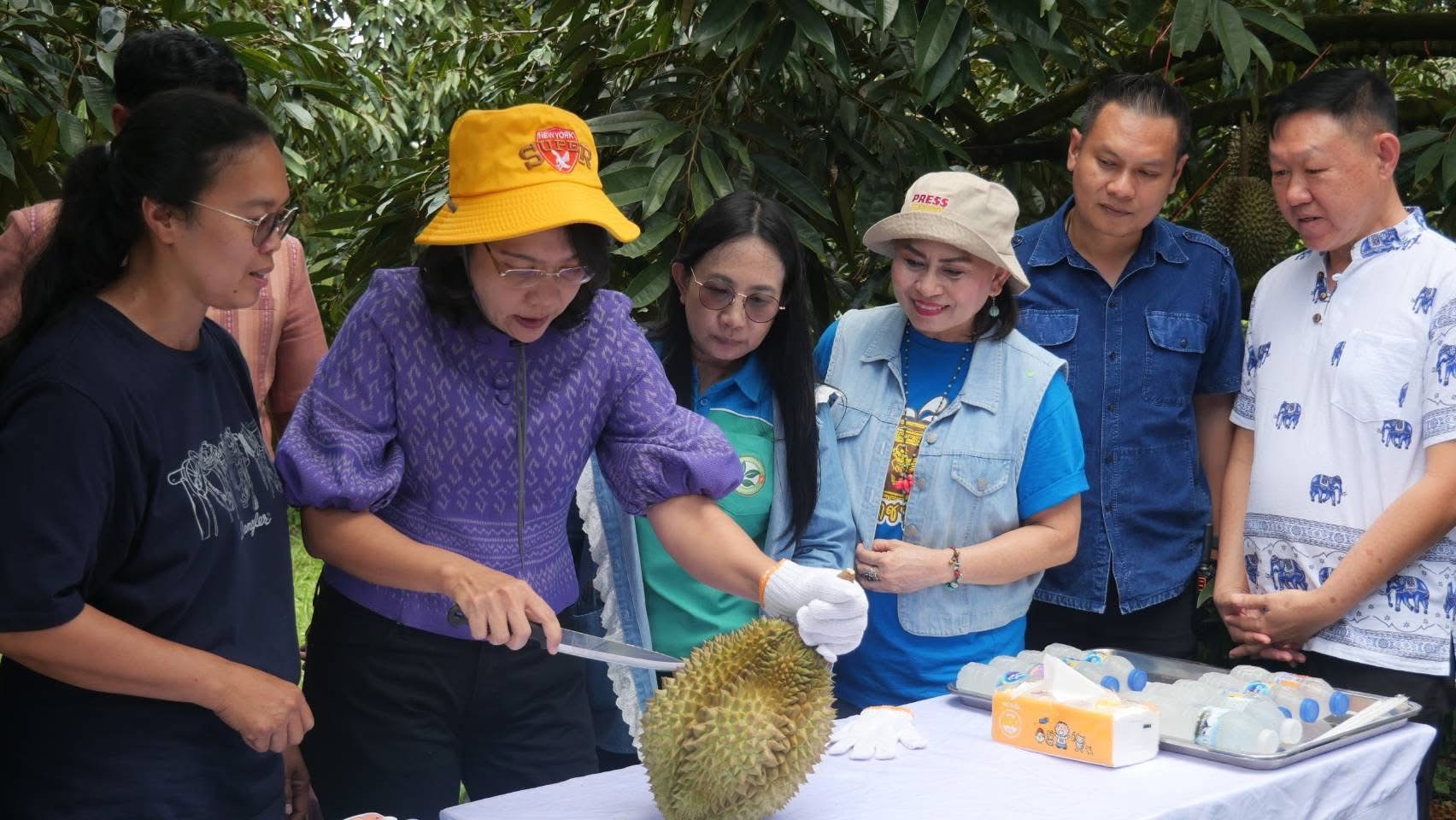 📣 พช.ราชบุรี เข้าร่วมงานประชาสัมพันธ์ทุเรียนตะนาวศรีของดีจังหวัดราชบุรี