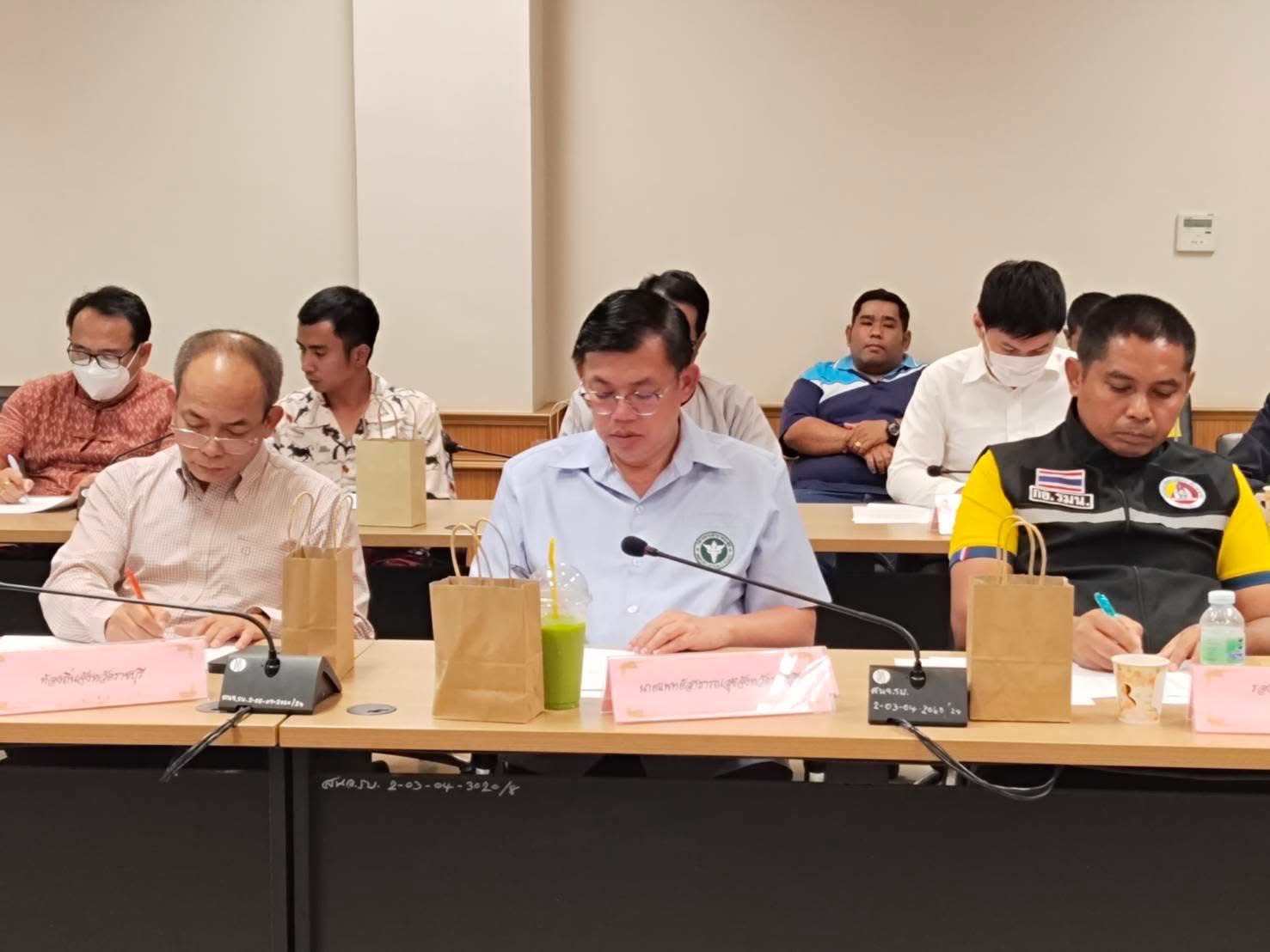 📣 พช.ราชบุรี ร่วมประชุมชี้แจงแนวทางการดำเนินงานพัฒนาและฟื้นฟูหมู่บ้าน/ชุมชน กองทุนแม่ของแผ่นดินในระยะ 2 เดือน (1 มิถุนายน – 31 กรกฎาคม 2568)