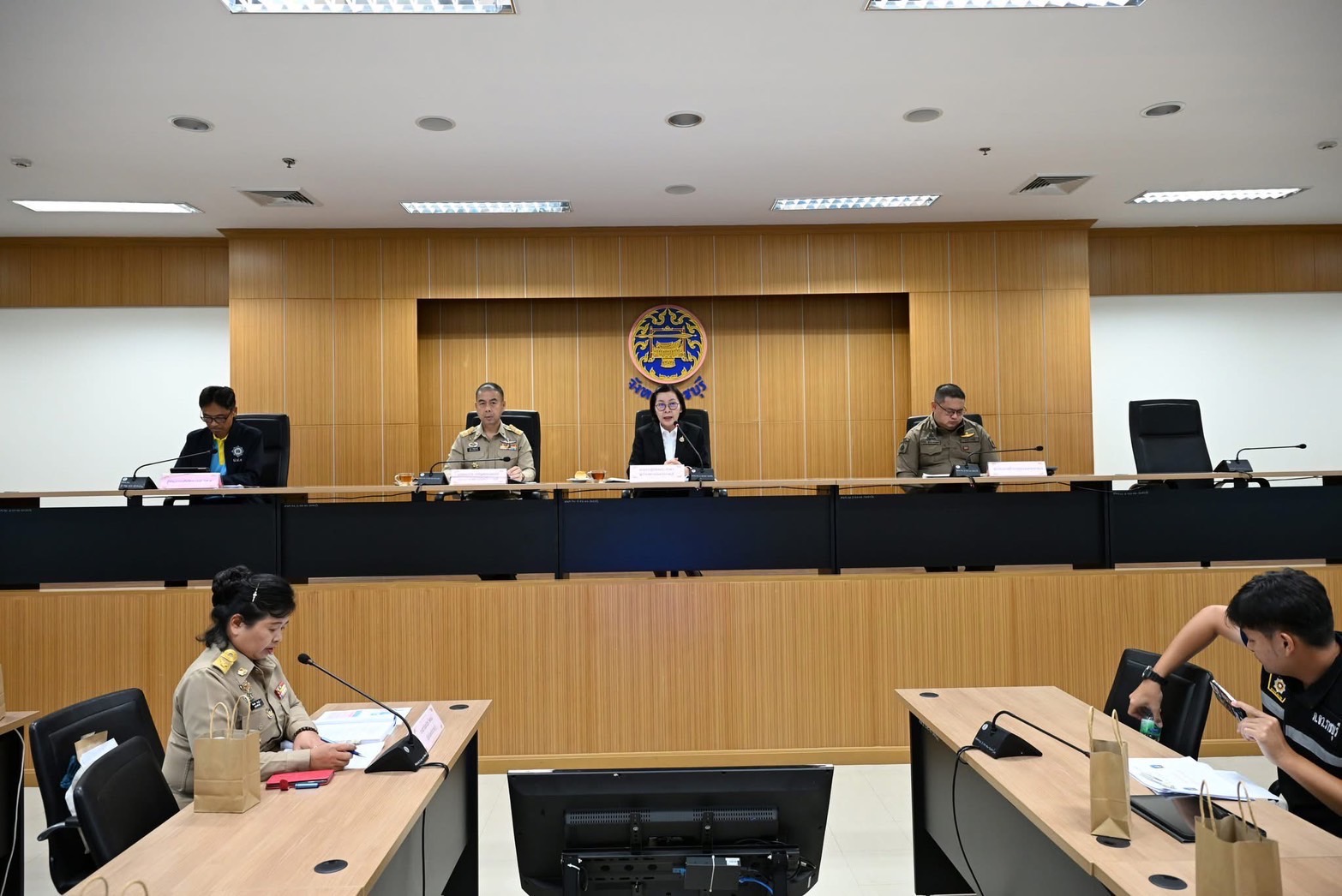 🎯พช.ราชบุรี ร่วมการประชุมคณะกรรมการอำนวยการศูนย์อำนวยการป้องกันและปราบปรามยาเสพติดจังหวัดราชบุรี (ศอ.ปส.จ.รบ)