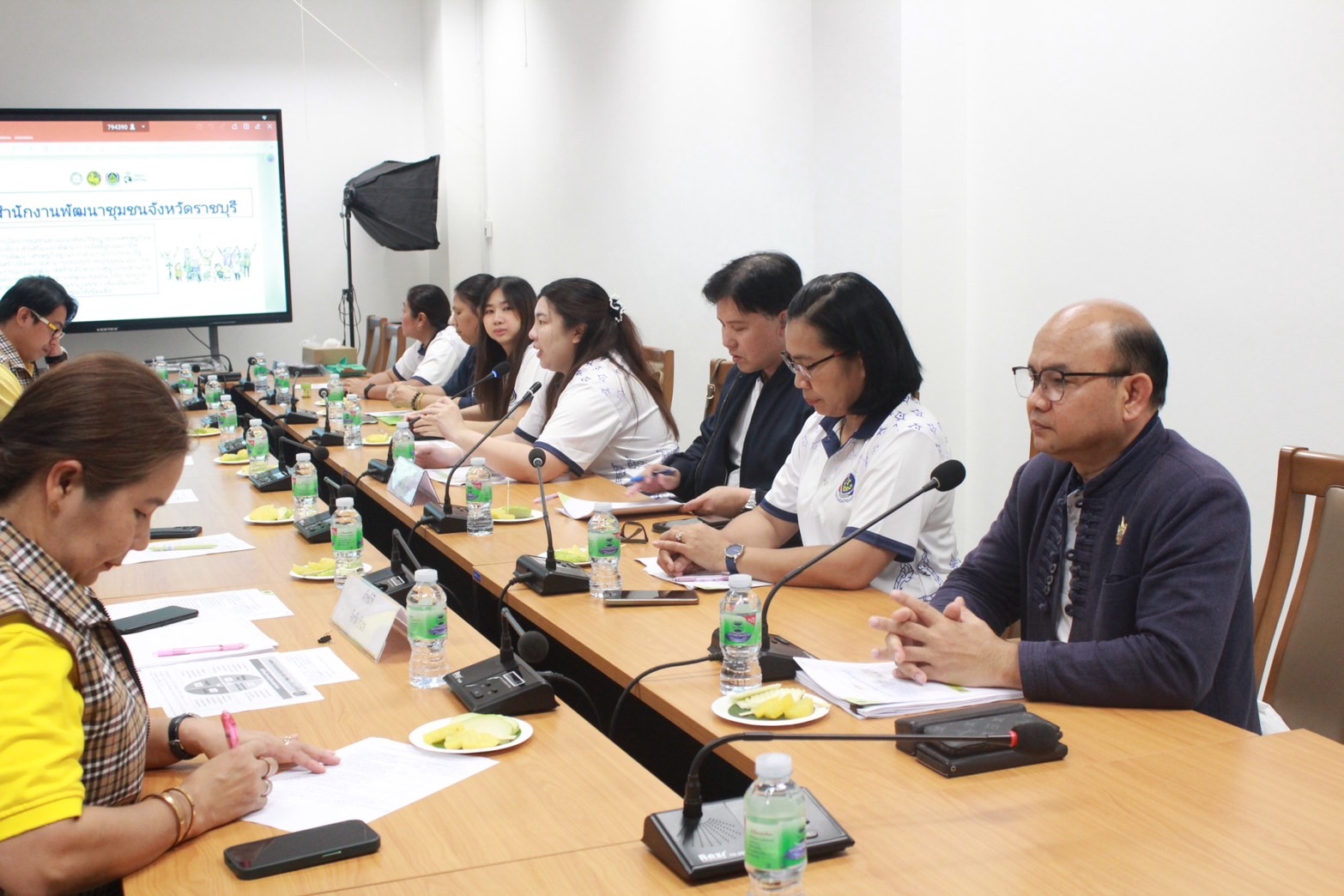 📣 พช.ราชบุรี ให้การต้อนรับคณะตรวจติดตามโครงการพัฒนาหมู่บ้านเศรษฐกิจพอเพียง กรมการพัฒนาชุมชน