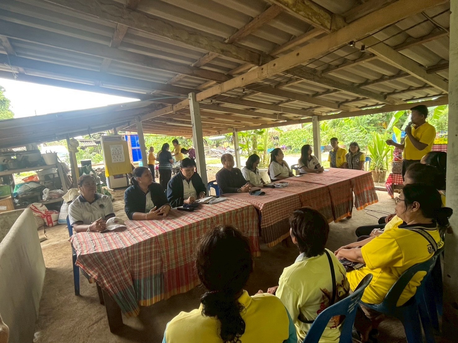 📣 พช.ราชบุรี ให้การต้อนรับคณะตรวจติดตามโครงการพัฒนาหมู่บ้านเศรษฐกิจพอเพียง กรมการพัฒนาชุมชน