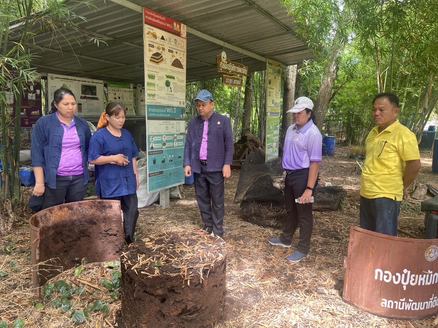 📣 พช.ราชบุรี ให้การต้อนรับคณะตรวจติดตามโครงการพัฒนาหมู่บ้านเศรษฐกิจพอเพียง กรมการพัฒนาชุมชน