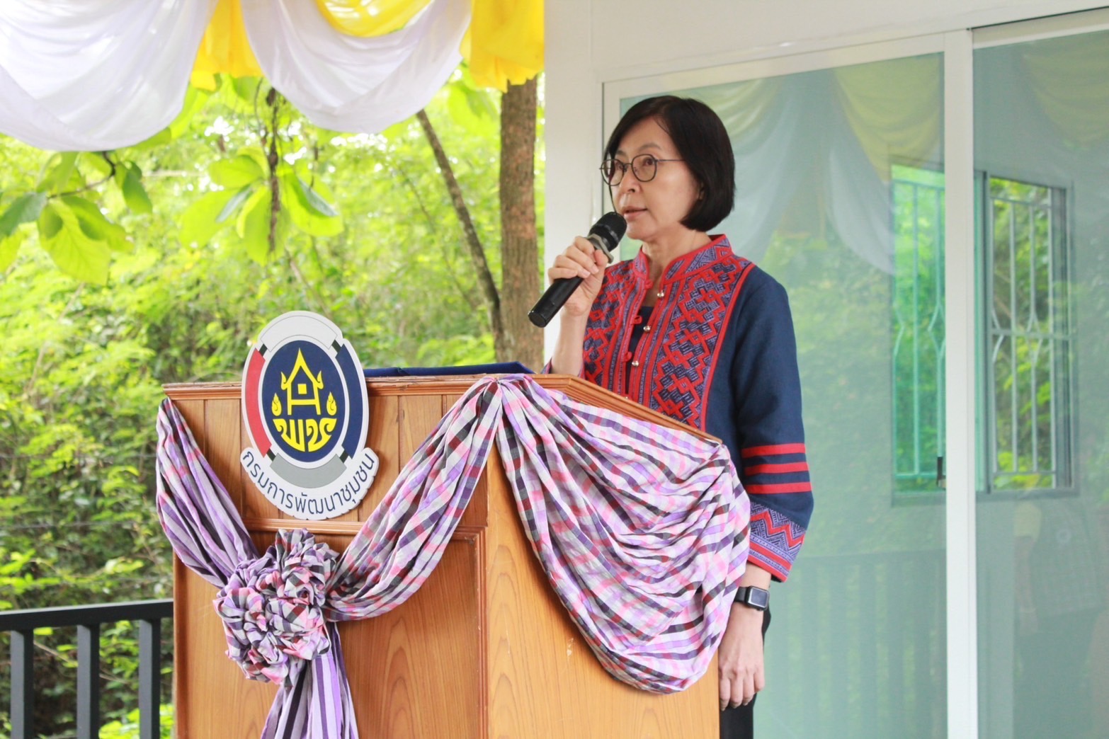 📣 พช.ราชบุรี จัดพิธีส่งมอบบ้านตามโครงการบ้านห่วงใยจากใจ GLO ประจำปี 2568