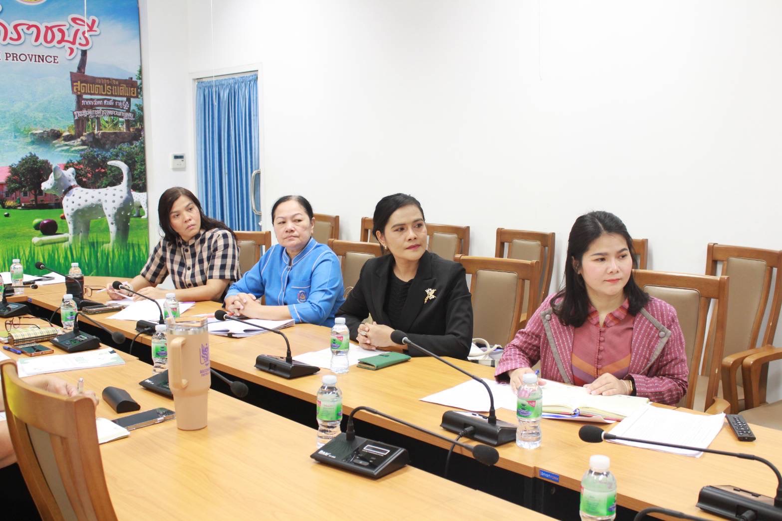 🎯พช.ราชบุรี ประชุมเตรียมความพร้อมชี้แจงแนวทางการติดตาม และประเมินผลการดำเนินงานหน่วยงานพัฒนาชุมชนใสสะอาด (Site Visit) ประจำปีงบประมาณ พ.ศ. 2568