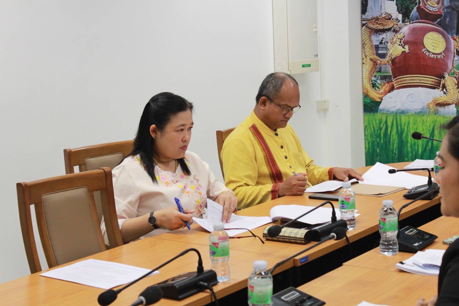 🎯พช.ราชบุรี ประชุมเตรียมความพร้อมชี้แจงแนวทางการติดตาม และประเมินผลการดำเนินงานหน่วยงานพัฒนาชุมชนใสสะอาด (Site Visit) ประจำปีงบประมาณ พ.ศ. 2568