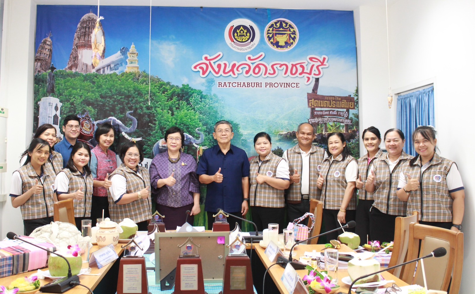 📣 พช.ราชบุรี รับการติดตามและประเมินผล การคัดเลือกหน่วยงานพัฒนาชุมชนใสสะอาด (Site Visit) ตามโครงการพัฒนาชุมชนใสสะอาด ประจำปีงบประมาณ พ.ศ. 2568